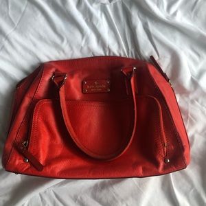 Orange/Red Kate Spade Shoulder Bag